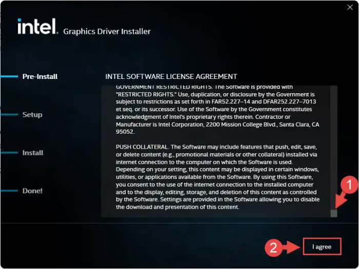 How to install latest intel drivers using intel driver and support