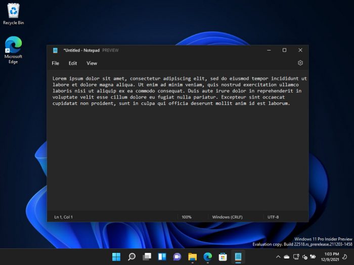 Download and Install Windows 11 Version 22H2 (2022 Update) 41 notepad