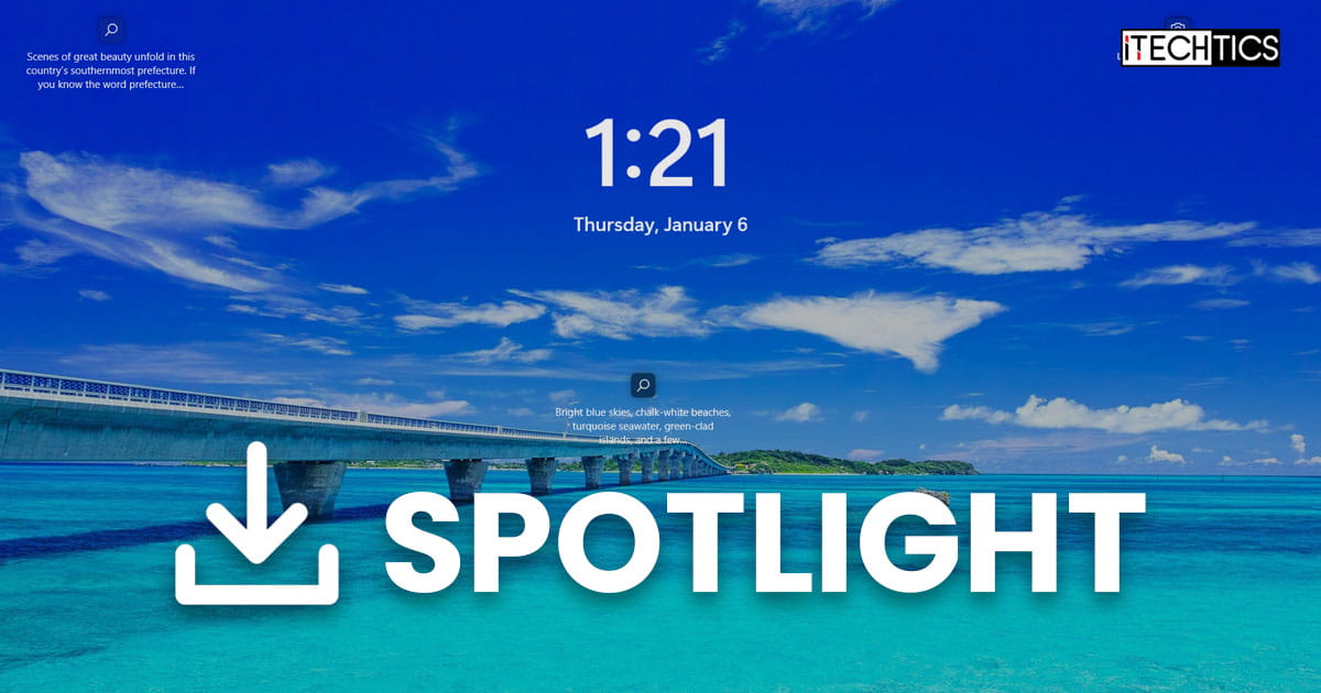 Save Spotlight collection Windows 11
