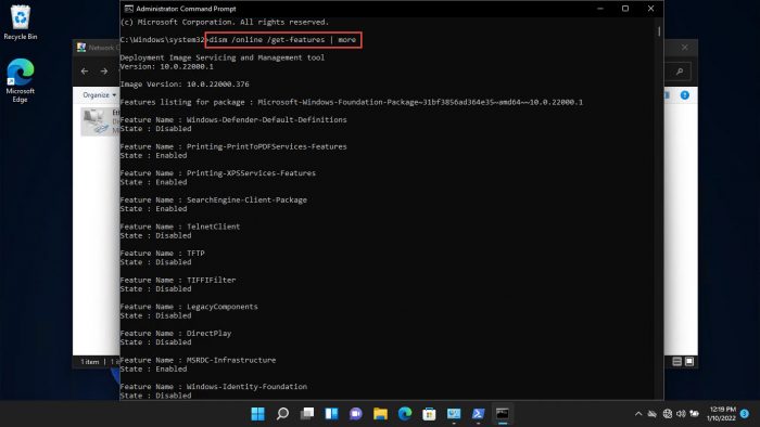 4 Ways to Install Windows Optional Features Without Internet (Offline) 3 get feature names