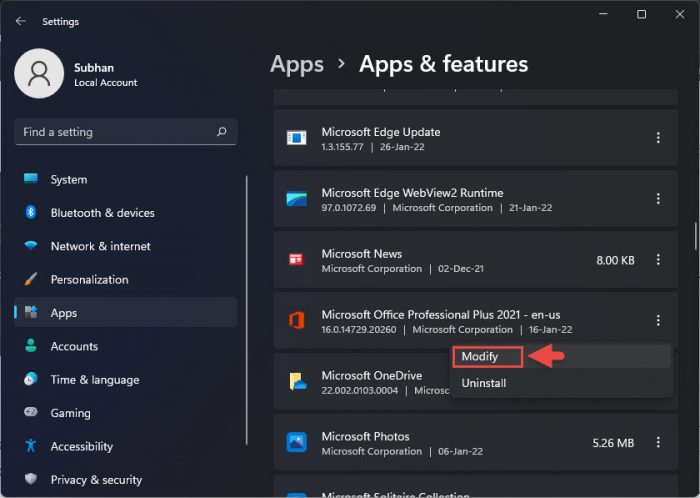 Change Default Installation Folder For Windows Apps 9 modify