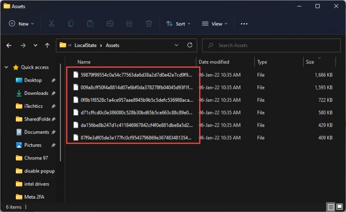 How to Save Spotlight Collection Images on Windows 11 1 spotlight location