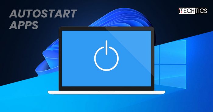 Add app to auto startup Windows 11 10