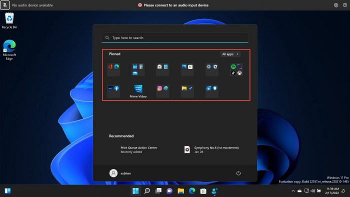 Download and Install Windows 11 Version 22H2 (2022 Update) 29 Folders in Start Menu