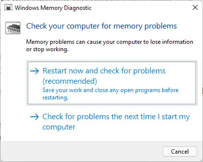 Best Monitoring And Diagnostic Tools For Windows 6 Windows Memory Diagnostic