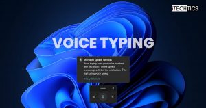 Testo a Speech Voice digitando Windows 10 11