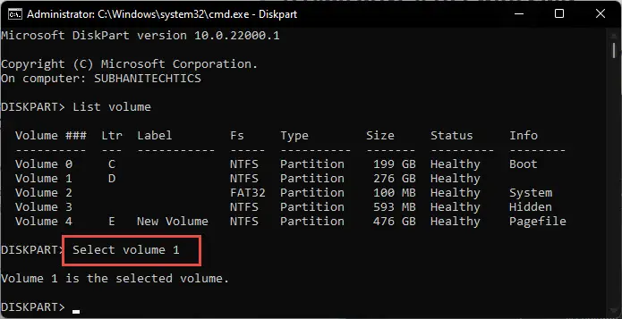 5 Ways To Change Drive Letter In Windows 11, 10 9 Select a volume
