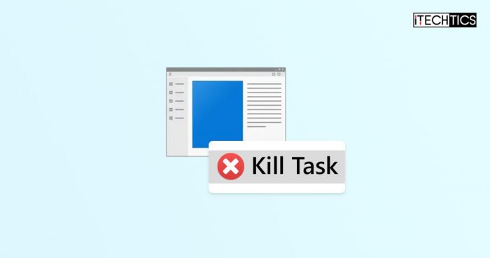 Force quit apps and programs