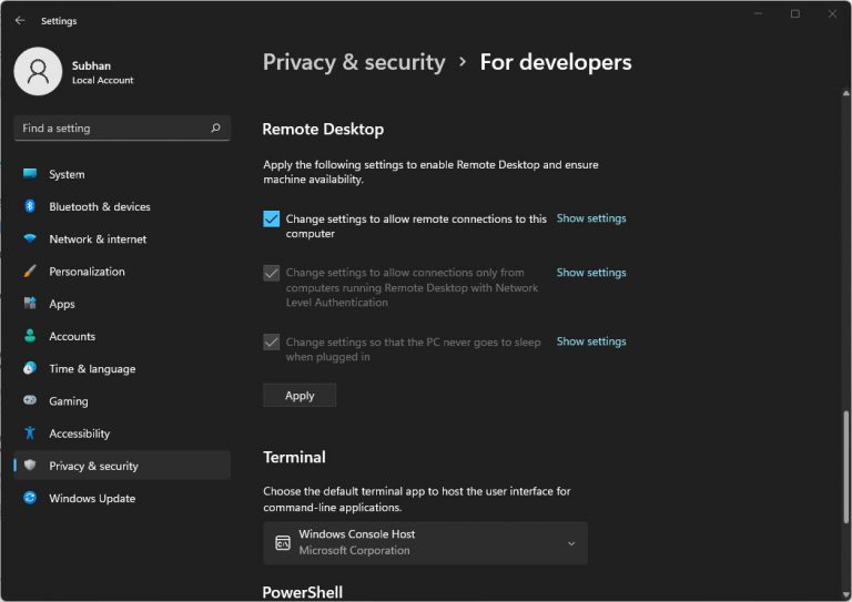 How To Enable Developer Mode In Windows 11/10