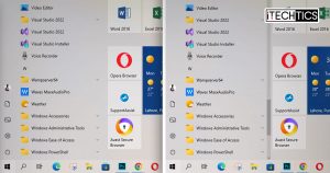 Show or Hide scroll bars Windows 10 11