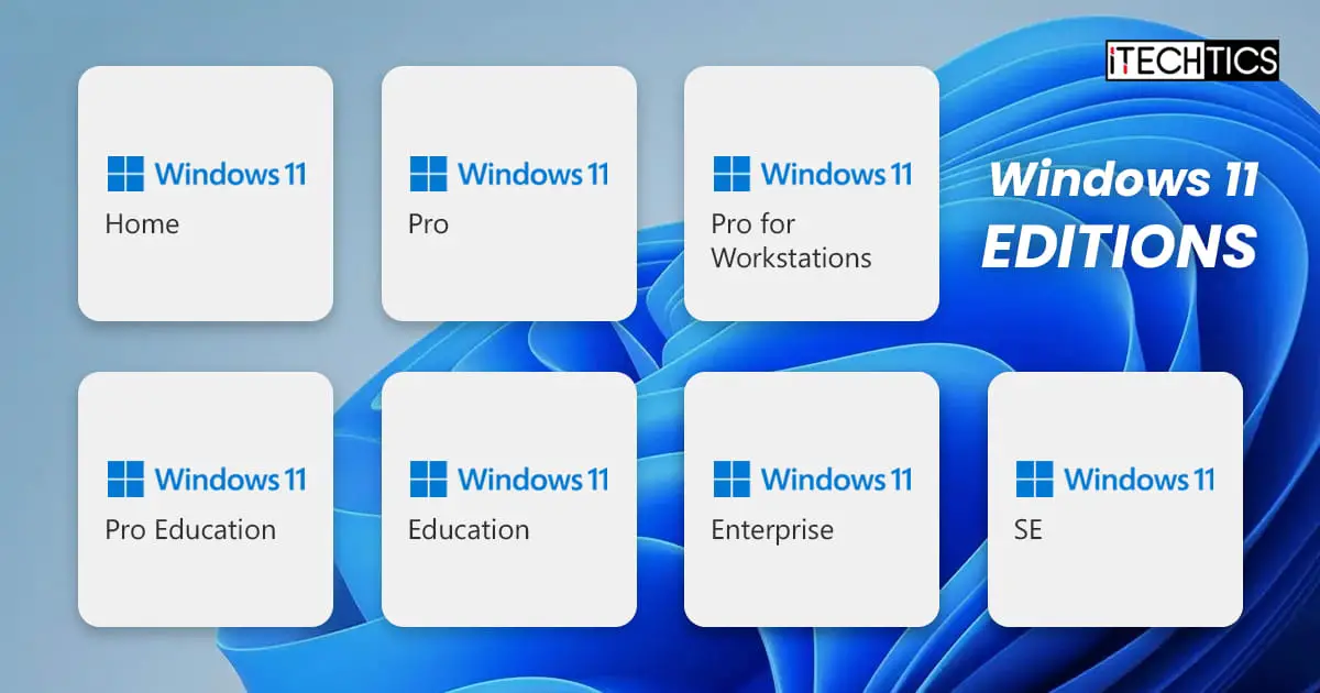 Difference Between Windows 11 Editions (Home, Professional