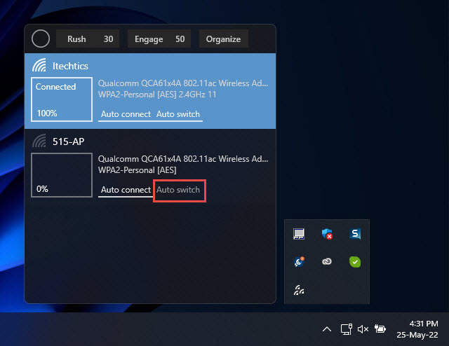 3 Ways To Automatically Connect To The Strongest Wi-Fi Network 12 Manate Auto Switch using Wifinian