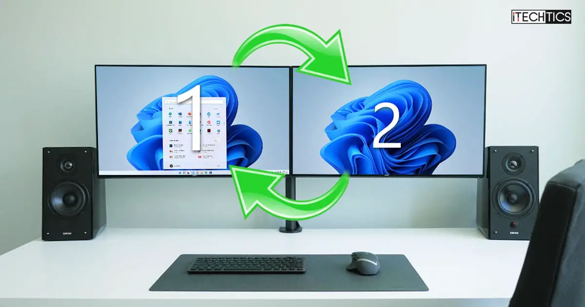Primary monitor Windows 11 10