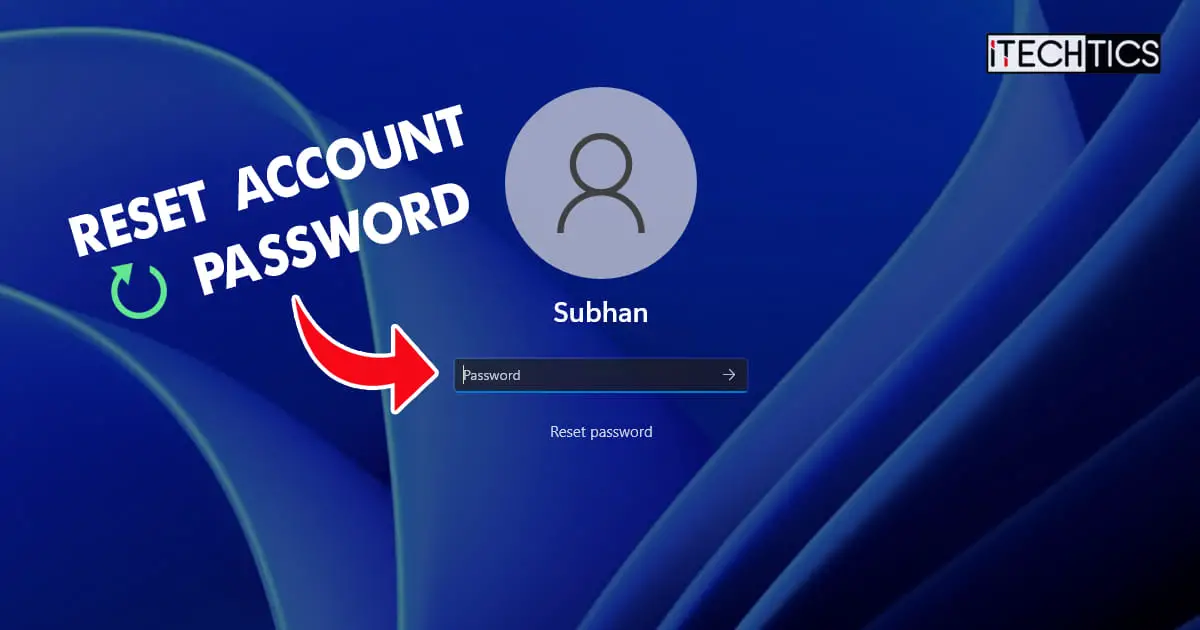 Reset Account Password Windows 11