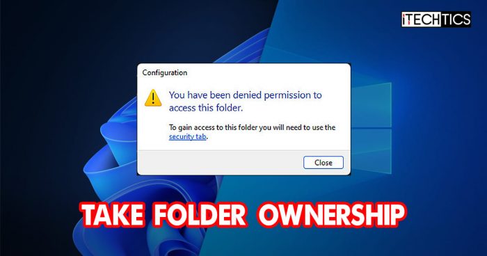 Take Folder Ownership Windows 11 10 把文件夹的所有权Windows 11 10