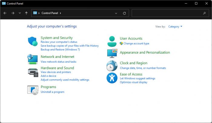 What Are Windows 11 Administrative Tools/Windows Tools 5 Control Panel