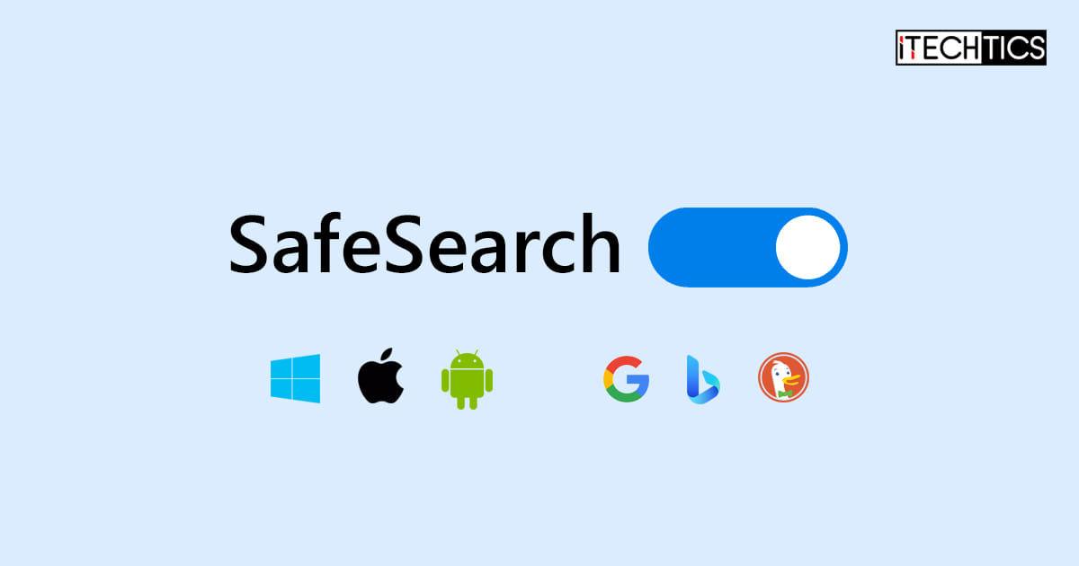 Enable Disable Safe Search