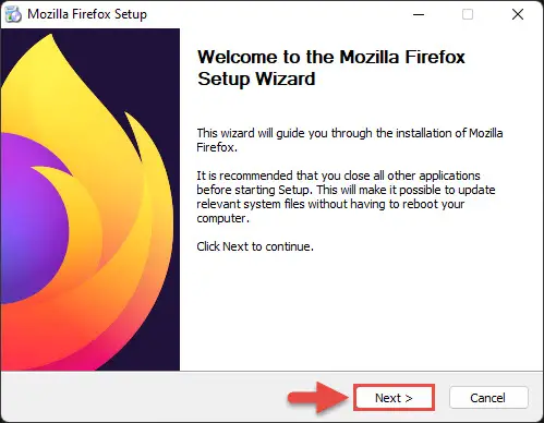 Firefox install 1