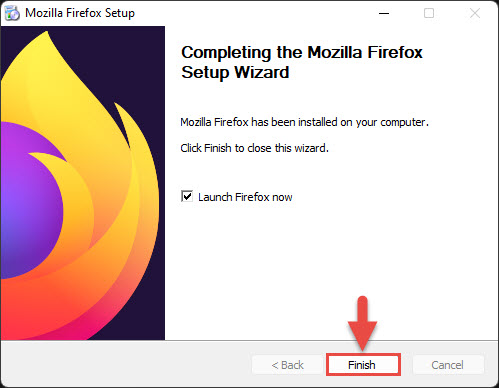 Firefox install 4