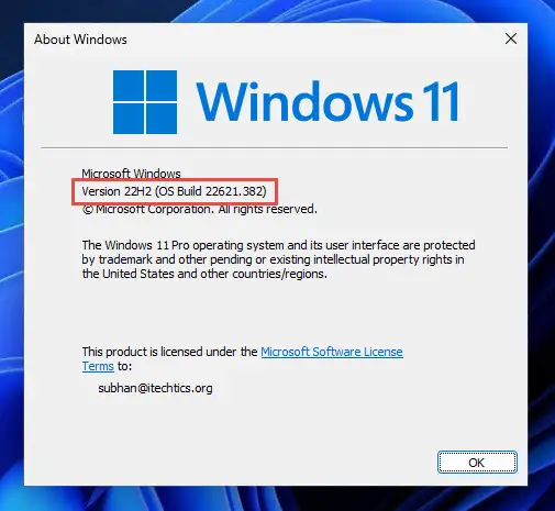 Download and Install Windows 11 Version 22H2 (2022 Update) 7 Windows 11 22H2 installed