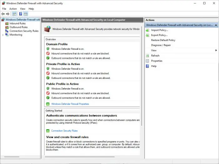 What Are Windows 11 Administrative Tools/Windows Tools 29 Windows Defender Firewall