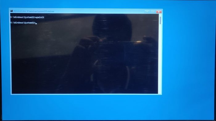 Ultimate Guide To Creating Windows Preinstallation Environment (WinPE) 1 Booted into WindowsPE