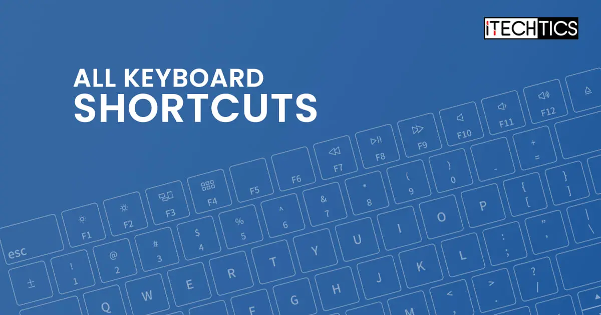 All Keyboard Shortcuts Windows 11 10