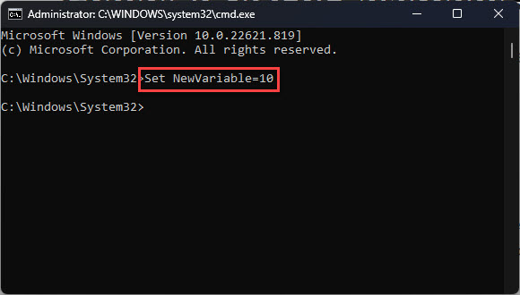 Windows Environment Variables - The Ultimate Guide For All Windows Versions 18 Create new environment variable using Command Prompt