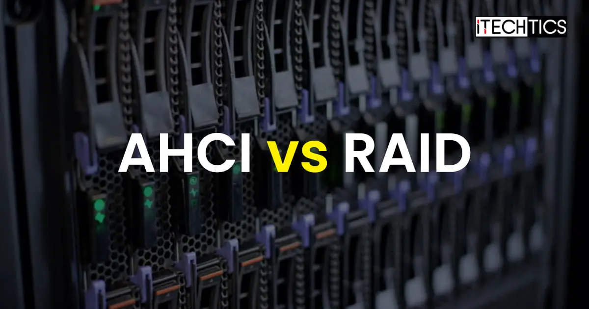 AHCI vs RAID