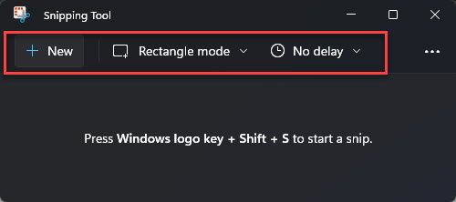 Download And Use Free Snipping Tool For Windows 11 11 Choose a mode and delay settings