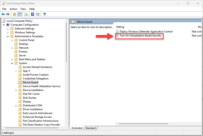 How To Enable Or Disable Windows Defender Credential Guard In Windows 11/10