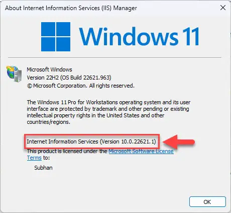 5 Ways To Check Installed Version Of IIS In Windows 4 Find IIS version using Control Panel