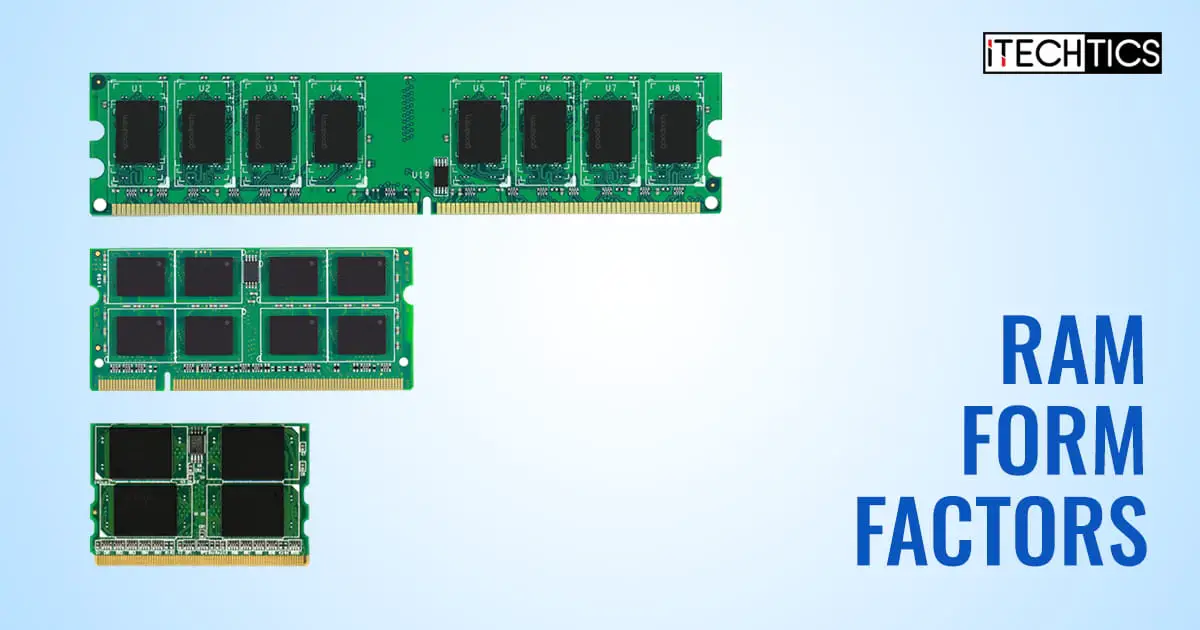 RAM form factors