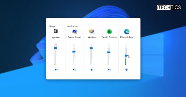 Volume level adjustment Windows 11 10