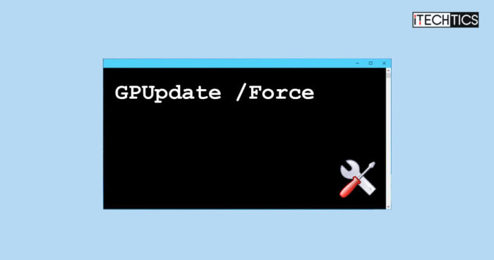 Fix GPUpdate Force Command