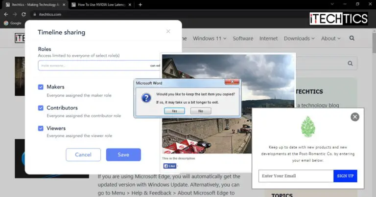 Difference Between A Modal, Pop-Up, Popover, Lightbox, Window, Tab, And ...
