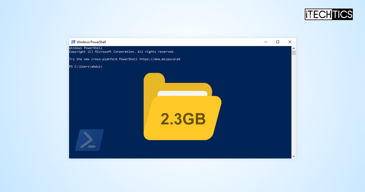 Powershell get folder size deals