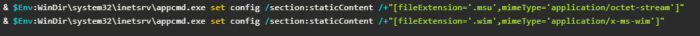 Windows 11 Latest Known Issues And Their Fixes 3 Add MIME types using PowerShell