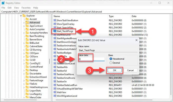 Disable Run Command box history from Windows Registry