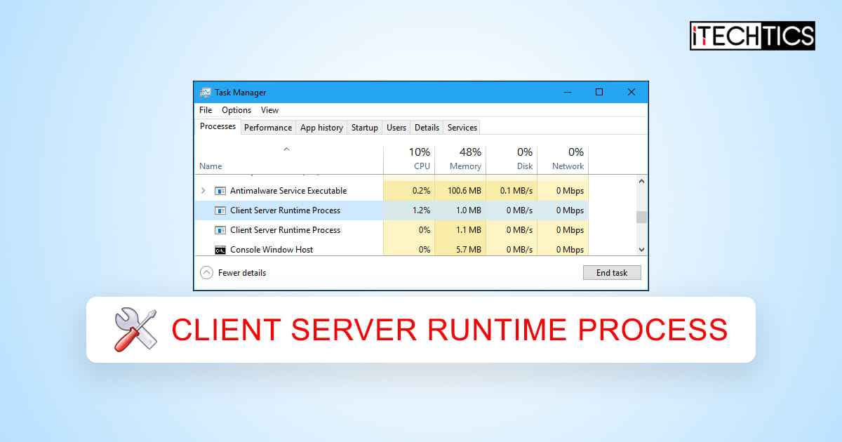 Centraliseren Verzamelen Op te slaan How To Fix "Client Server Runtime Process" (csrss.exe) High GPU Usage