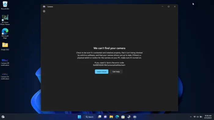 How To Enable Camera Privacy Indicator In Windows 11 11 Camera is disabled from Device Manager