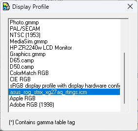 What Are ICC Profiles And How To Install Them On Windows 12 Switch ICC profile using Display Profile