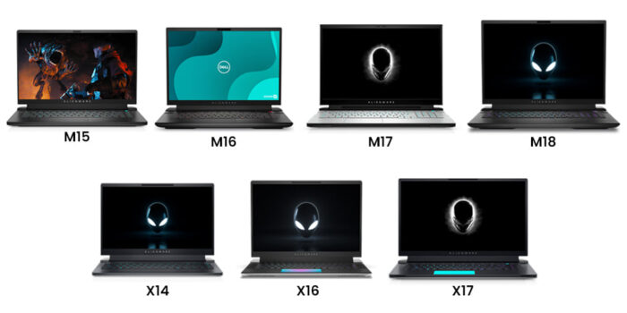 Difference Between Dell Laptop Series 15 Dell Alienware X14, M15, X16, M16, X17, M17, M18 Series Laptops