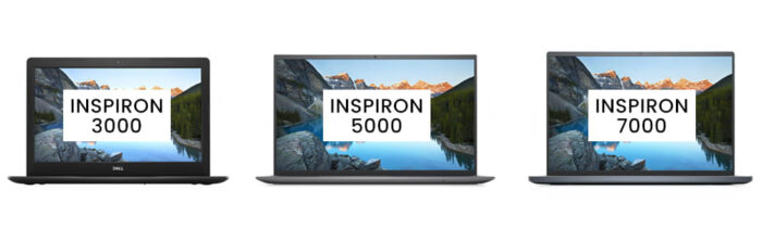 Dell Inspiron 3000, 5000, 7000 Series Laptops