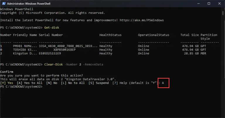 How To Format USB Flash Drive From Command Line In Windows 11