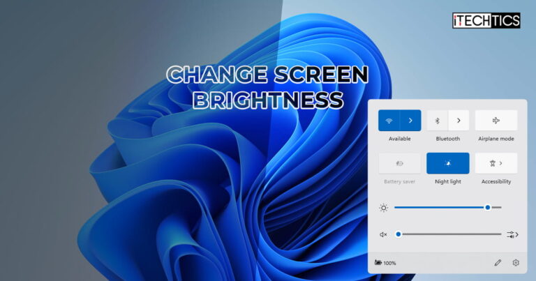 Ways To Adjust Screen Brightness On Windows 11