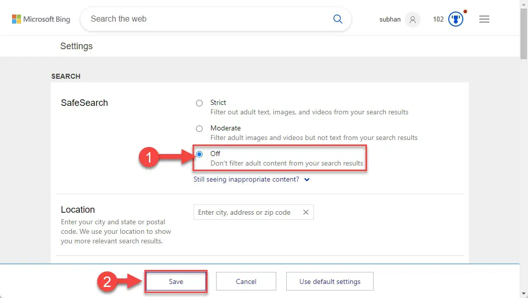 How To Turn Off SafeSearch On Google, Bing