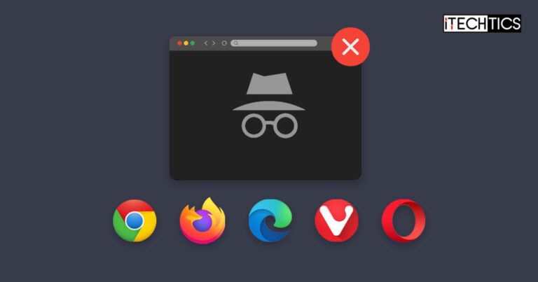How To Exit Incognito Mode In Any Browser (Chrome Edge Firefox Vivaldi Opera)