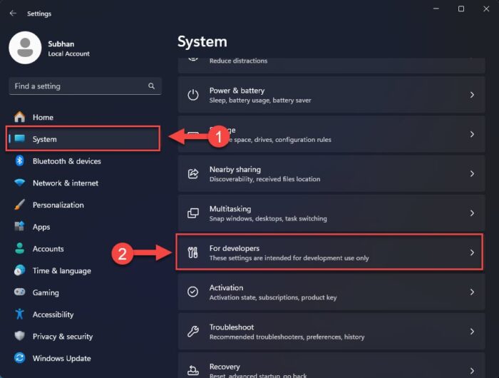 How To Enable And Use Windows 11 Device Portal (WDP) 2 Open For Developers settings