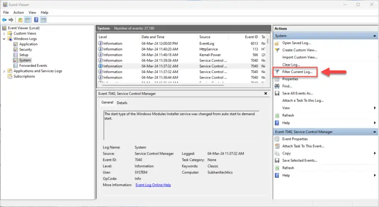 How To View Windows Crash And Error Logs